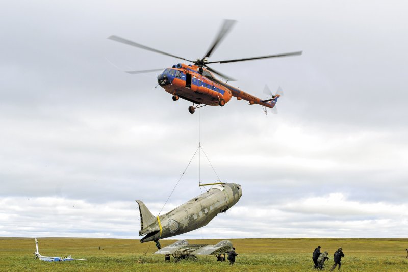 Подвеска вертолета ми-8