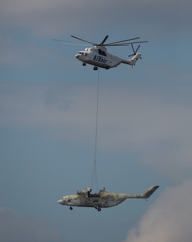 Грузовой вертолёт ми-26 грузоподъемность