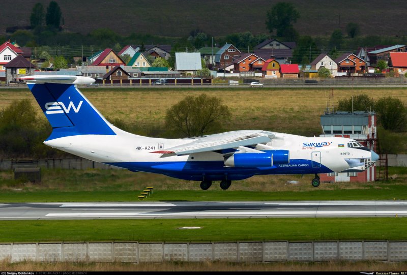 Ил-76тд Silk way