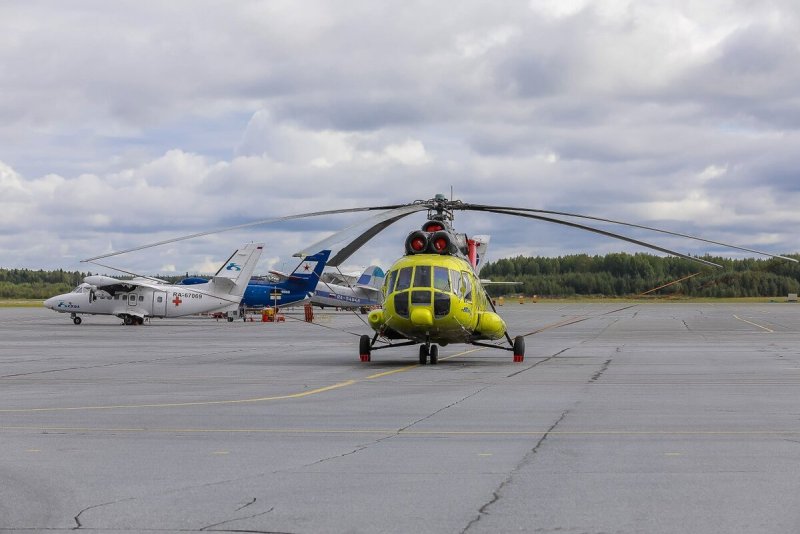 Ми-8 Ямал вертолетная площадка