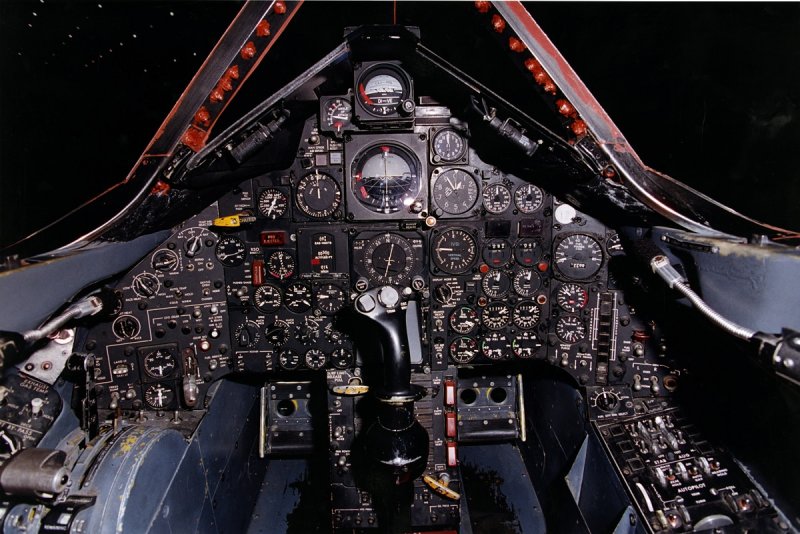 Lockheed SR-71 кабина