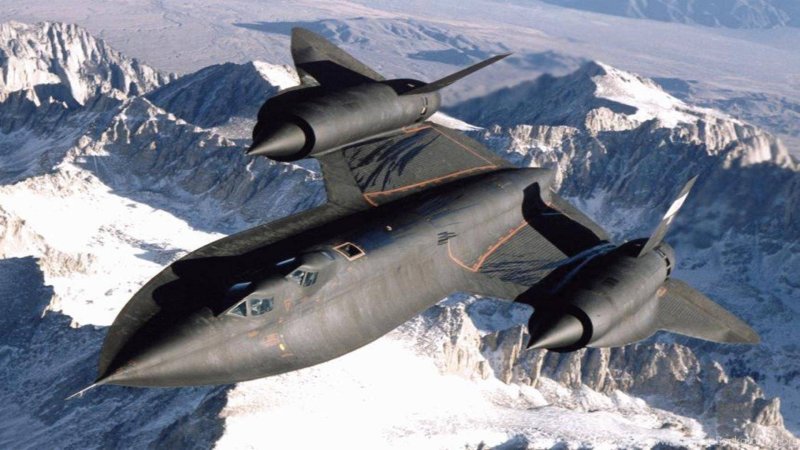 Самолет SR-71 Blackbird