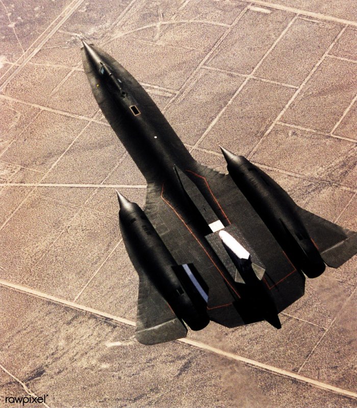 SR-71 черный Дрозд