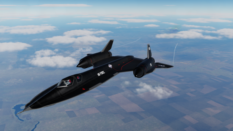 Lockheed SR-71 дозаправка