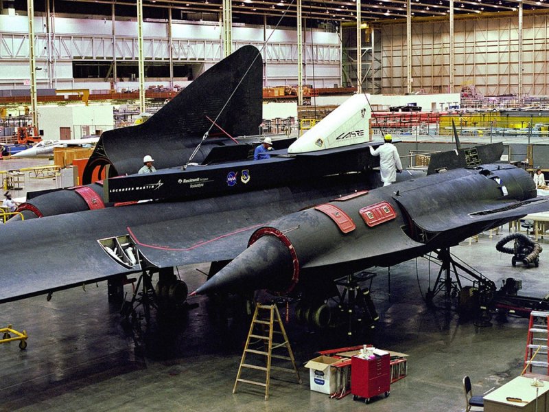 Самолет SR-71 Blackbird