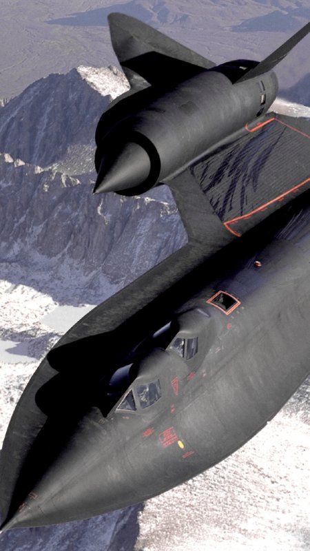 Локхид SR-71 чёрный Дрозд