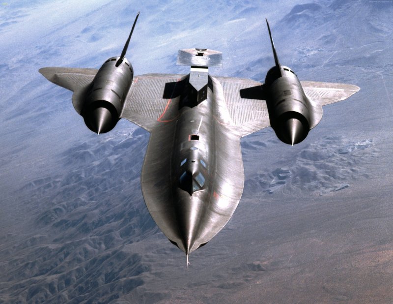 Локхид SR-71 чёрный Дрозд