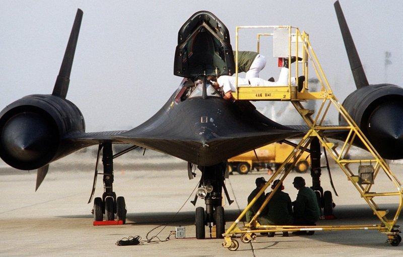 Lockheed SR-71 Blackbird кабина