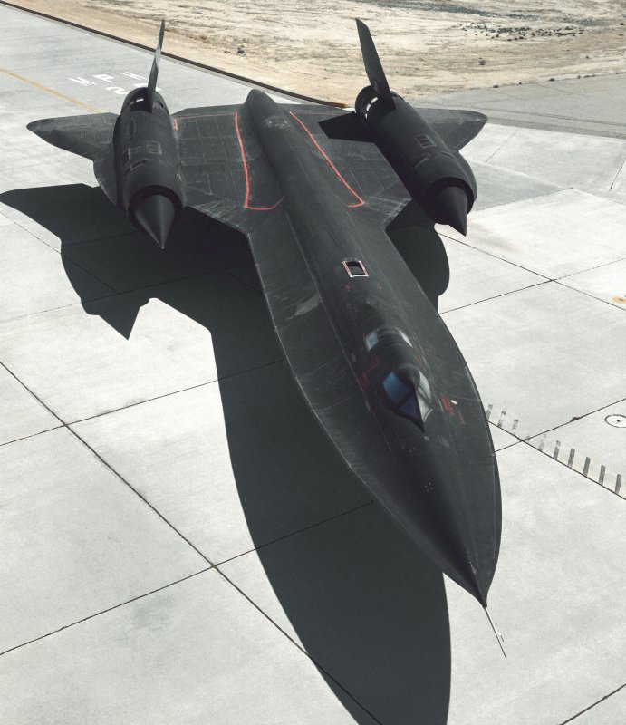 Самолет Lockheed SR-71 Blackbird