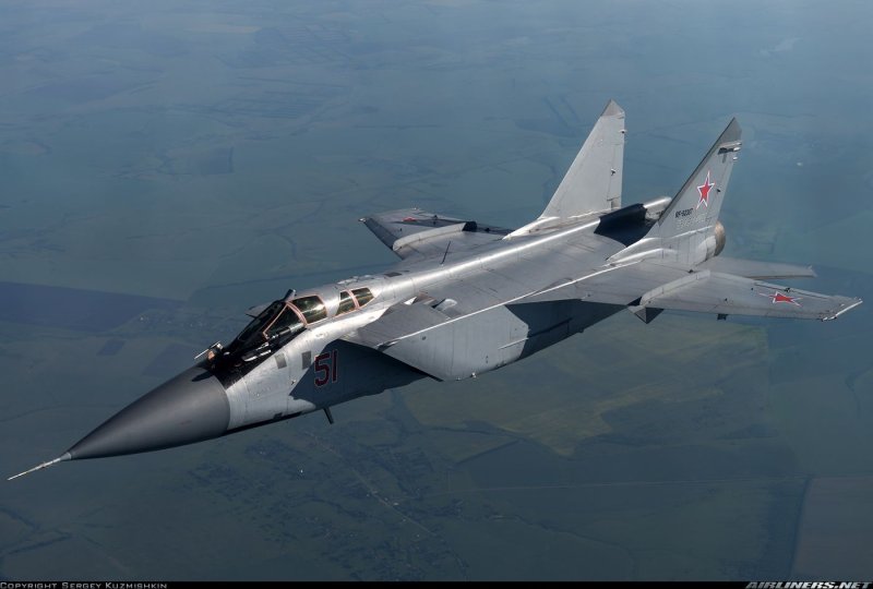 Миг-31 сверхзвуковой самолёт