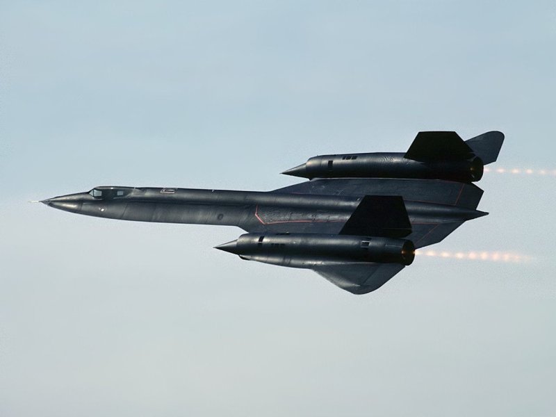 Черный Дрозд самолет SR 71