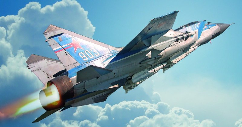 Миг-31 сверхзвуковой самолёт