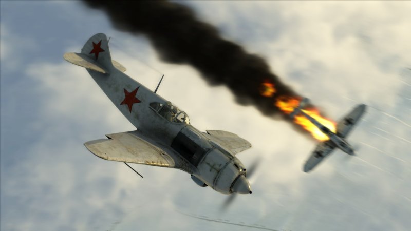 Ил 2 воздушный бой