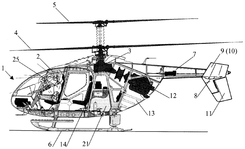 Компоновка вертолета ка-226