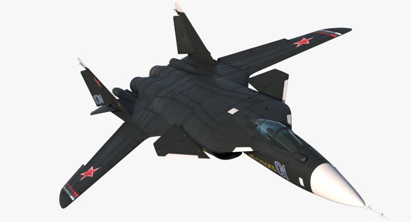 Su 47 Беркут модель