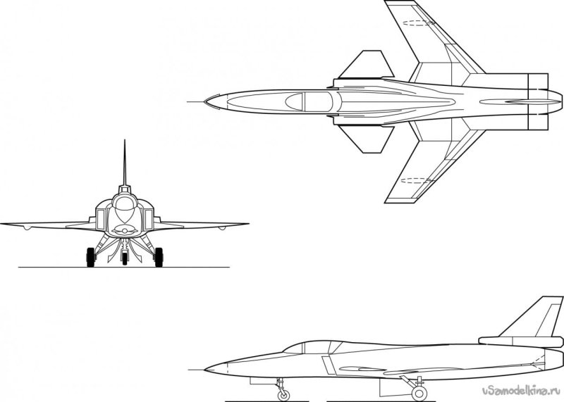 Grumman x-29 и Су-47