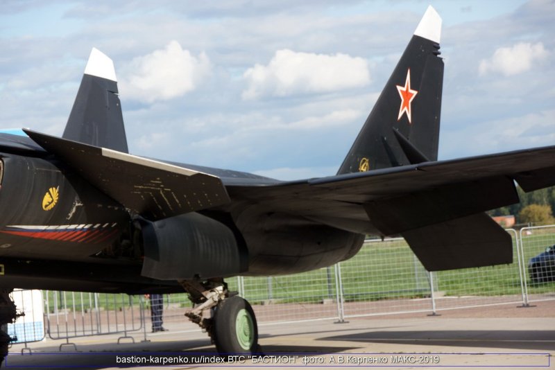 Самолет с обратной стреловидностью крыла Су-47