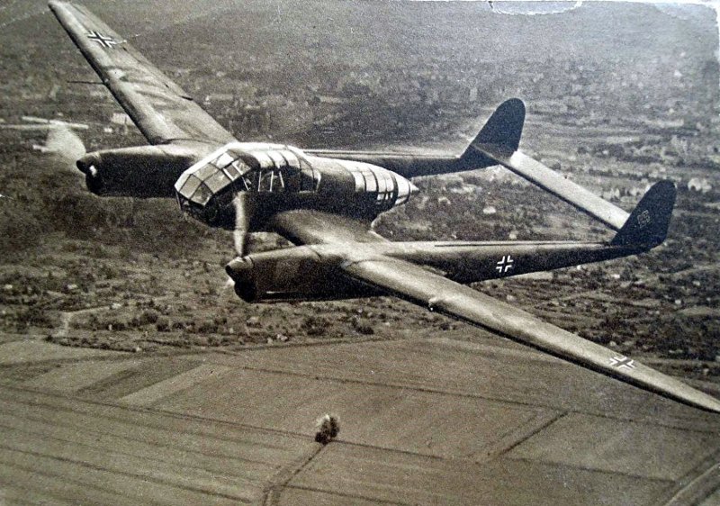 Самолет-разведчик Фокке-Вульф FW-189