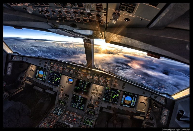 Airbus a330 кабина