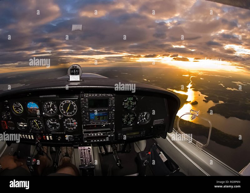 Diamond da40 Cockpit