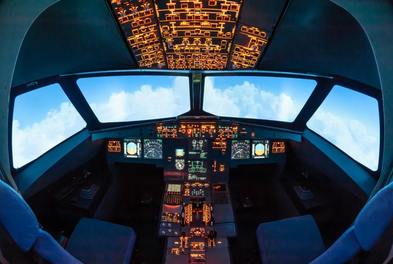 Airbus a320 кабина