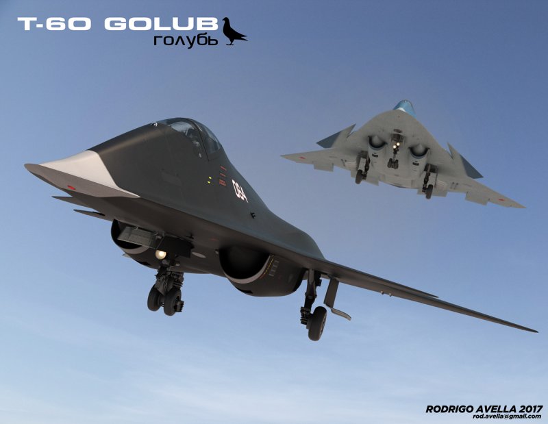 Су-60 самолет 6 поколения