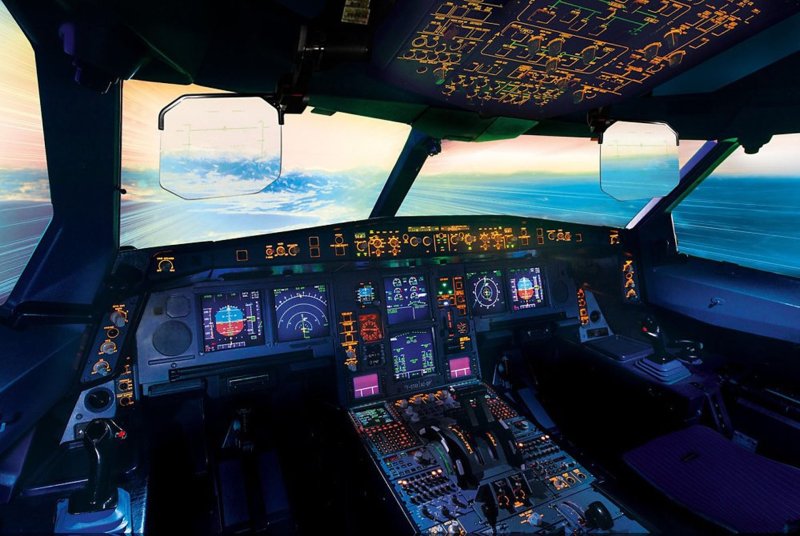 Airbus a330 кабина