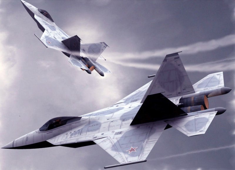 Sukhoi истребитель 5 поколения