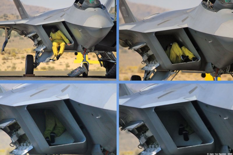 F 22 Raptor воздухозаборник