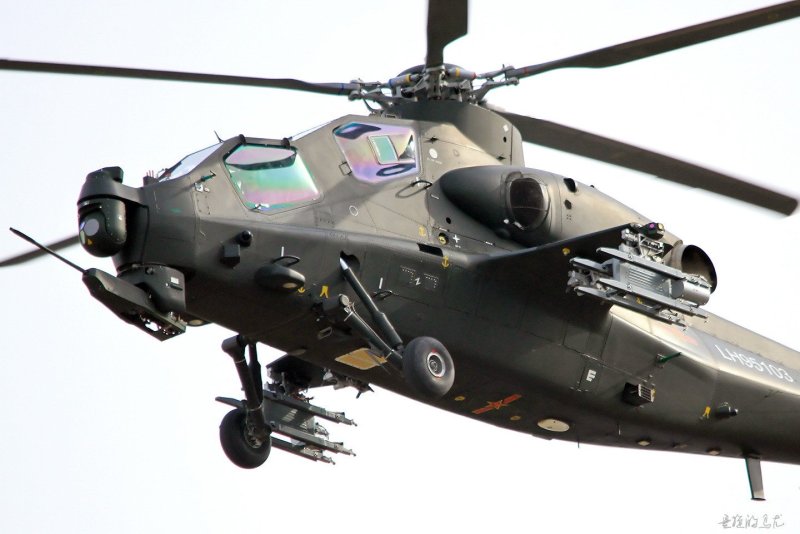 Китайский боевой вертолет WZ-10