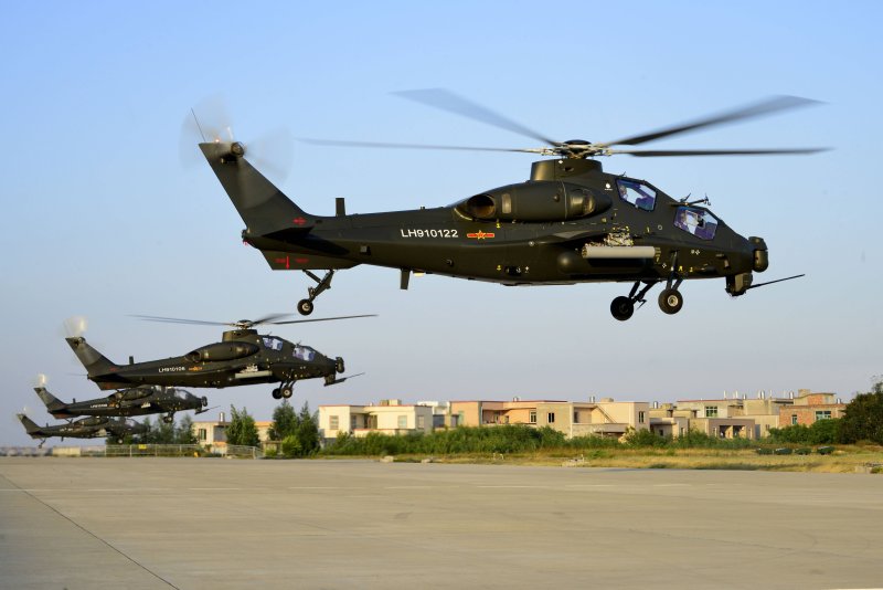 Китай вертолёт z-10 Камов