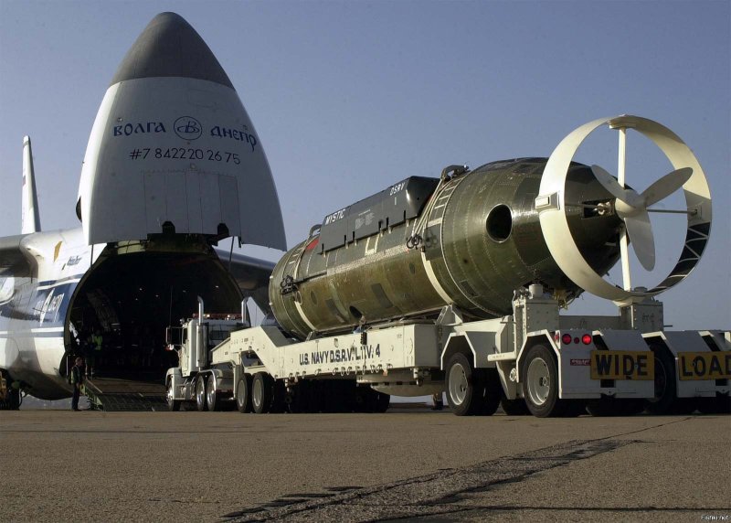 Lockheed c-5 Galaxy и АН-124 Руслан