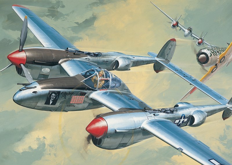 Самолёт p-38 Lightning