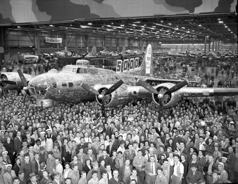 Самолет 1940 года Boeing