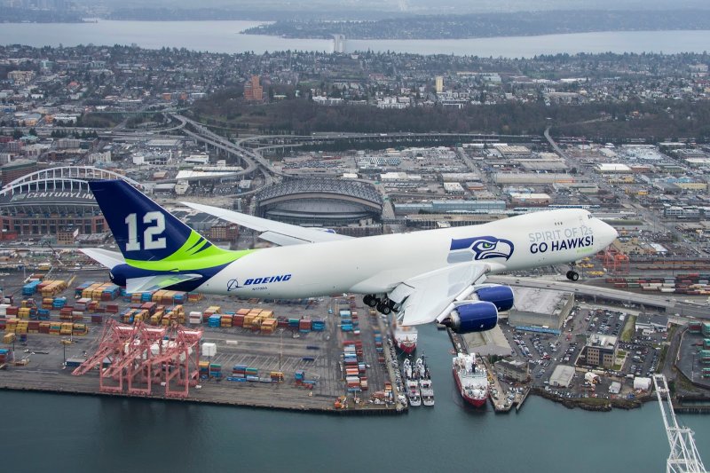 Boeing 747 Freighter livery