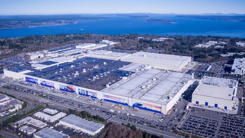 Завод Boeing Everett Factory