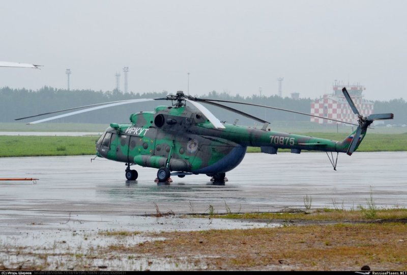 Ми8 АК Ангара зима