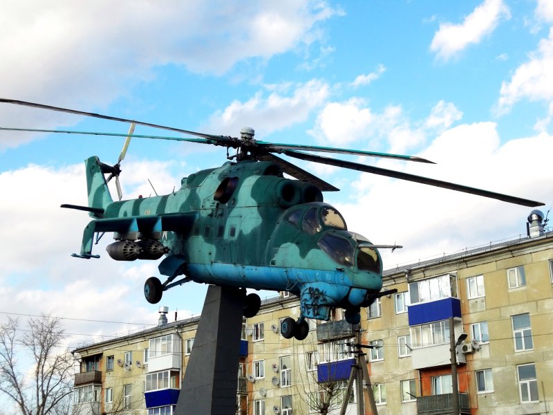 Вертолёт ми-24 Сызрань