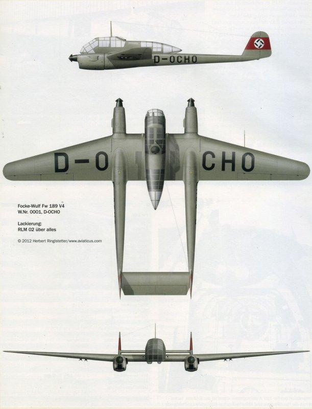 Самолет-разведчик «Фокке-Вульф-189