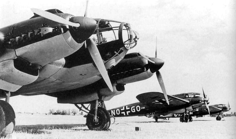 Бомбардировщик Хе 111