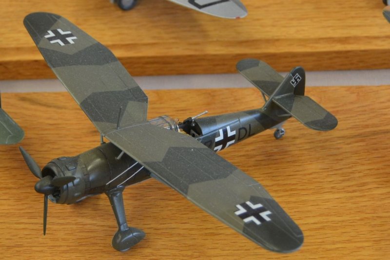 6184 Немецкий самолет-разведчик Henschel HS 126b-1 1/144