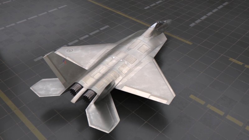 TF-X истребитель