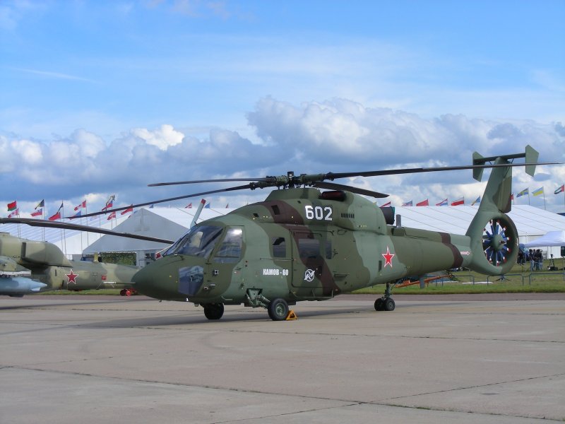 Многоцелевой вертолет ка-60 «Касатка».