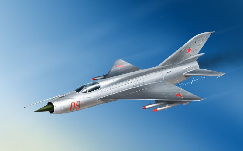 Самолет миг 21