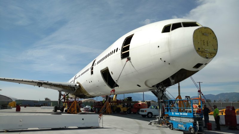 Фюзеляж самолета Боинг 777