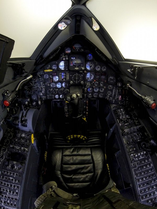 SR-71 Blackbird черный Дрозд