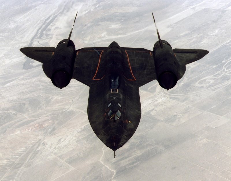 Американский разведчик самолет Blackbird