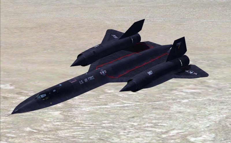 SR 71 самолет разведчик