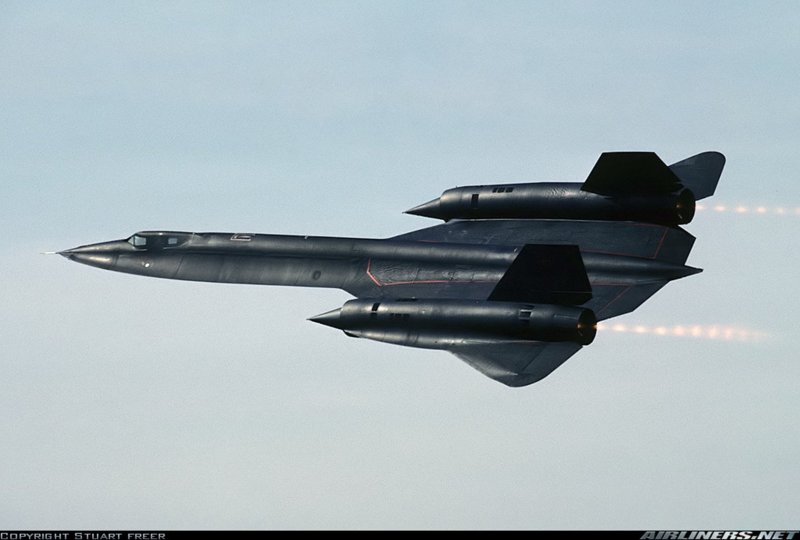 Черный Дрозд самолет SR 71