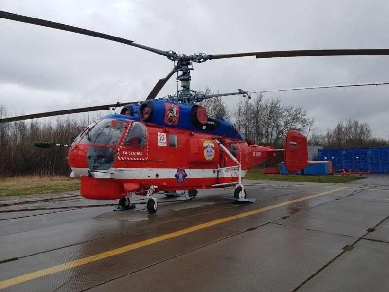 Вертолет МЧС ка 32